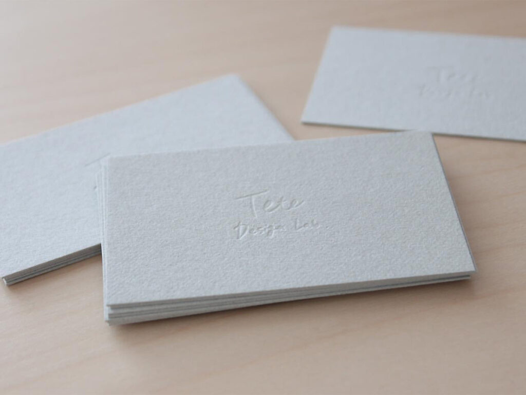 Tete Design Lab ショップカード（名刺）